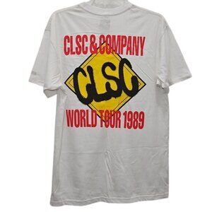 CLSC & Company World Tour 1989 Short Sleeve Graphic T-shirt Size Medium New
